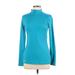 Under Armour Active T-Shirt: Teal Solid Activewear - Women's Size Large