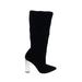 MICHAEL Michael Kors Boots: Black Print Shoes - Women's Size 7 1/2 - Pointed Toe