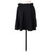 H&M Casual Skirt: Black Solid Bottoms - Women's Size 8