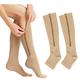 Women Burn Fat Zipper Socks Functional Compression Slim Sleeping Beauty Leg Shapper Socks Prevent Varicose Veins Socks