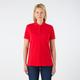 Musto Women's Essential Pique Organic Cotton Polo Shirt Red 8