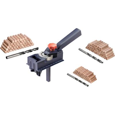 KWB Dübel-Bohrlehre-Set DÜBELPROFI, 758100, 154-teilig Image