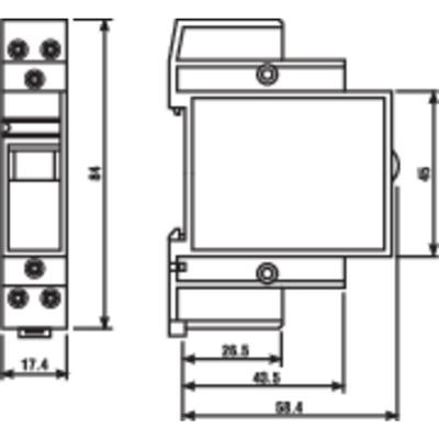 Finder - 22.21.8.012.4000 Industrierelais Nennspannung: 12 v/ac Schaltstrom (max.): 20 a 1 Schließer