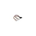 Delock - SATA-Kabel sata 15pin - 2x 4pin Molex St/Bu 0,20m (65159)