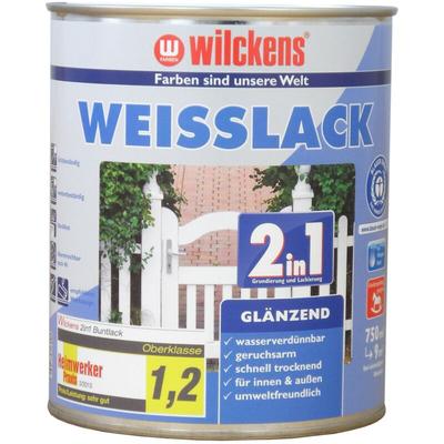 Wilckens Weisslack 2in1 glänzend 0,75l 10491100050 Image