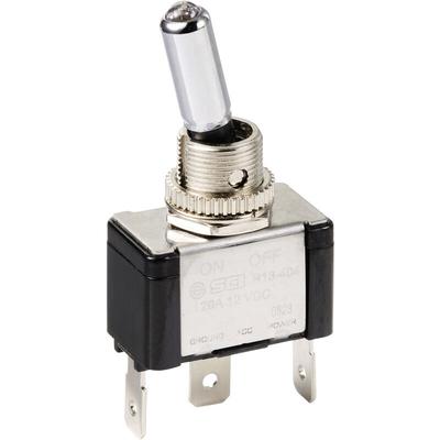 Tru Components - TC-11193848 Kippschalter 12 v/dc 20 a 1 x Aus/Ein rastend 1 St. Image