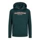 Jack & Jones Junior Hoodie Jungen grün, 176