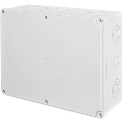 Abzweigkasten Abzweigdose Aufputz IP65 Spritwasser- & Staubschutz 280x210x74mm Image