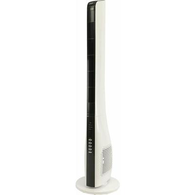 MaxxHome Ventilator - Turmlüfter - 110 cm Höhe - Ventilator mit Fernbedienung - Weiß Image
