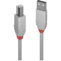 Lindy USB-Kabel usb 2.0 usb-a Stecker, usb-b Stecker 3.00 m Grau 36684