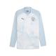 Sweatshirt PUMA "Manchester City Pre-match-Sweatshirt Herren" Gr. L, blau (silver sky lake blue) Herren Sweatshirts Sportbekleidung