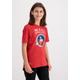 T-Shirt ALPHA INDUSTRIES "ALPHA Kids - T-Shirts Mission To Mars T Kids-Teens" Gr. 8, rot (red) Mädchen Shirts T-Shirts