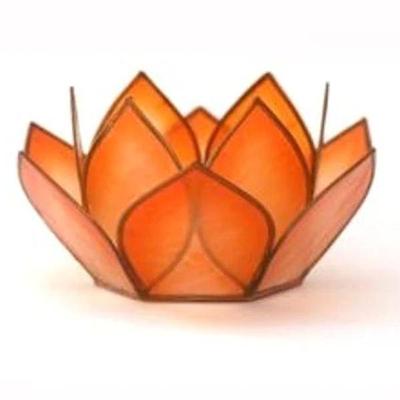 OM Gallery 632746 - Mango Paradise Mini Lotus Tea Light Candle Holder