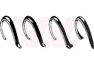 Van Wezel Kotflügelverbreiterungssatz [Hersteller-Nr. 5813500] für VW Image