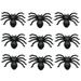 Conditiclusy 30Pcs/Set Plastic Realistic Mini Spider Toy Halloween Party Prop Decoration