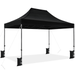 Yaheetech 15x10 FT Pop-up Commercial Canopy with Roller Bag Black