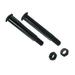 1Pair Treadmill Pedal Bolt With Nut for Exercise Bikes Fan Bike Gym Accessories