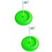 2 Sets Putter Golf Balls Amarillisbulbs Christmas Xmas Golf Practice Cup with Flag Golf Training Cup Golf Hole Cup Golf Putting Disc Auxiliary Tool Silica Gel