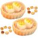 Miniature Snack Toy Food Play 15 Pcs and Dessert Decor Photography Props for Photoshoot Figures Collectibles Decorative Cake House Decoration