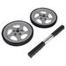 Ab Wheel MÃ¡quinas Para Ejercicio Fitness Abdominal Exercise Equipment Roller for Home Two Wheels Plastic