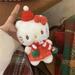 Kawaii Sanrio Anime Hello Kitty Red Skirt Doll Pendant Accessories Cute Cartoon Lovely Bag Pendant Ornament Gifts for Girls