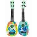 2 Pcs Girl Toys Toys for Girls Child Toys Kids Ukulele Toy Toys for Baby Ukulele Model Toys Baby Musical Instrument Toy Mini Guitar Toy Portable Artificial Abs Baby Child