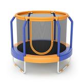 Safe Kids Mini Trampoline with Enclosure - 19.5 - Boost bone growth and motor skills with this durable mini trampoline!