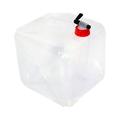 20 L Foldable Water Carrier Camping Containers Folding Bottle Bag White