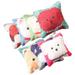 7 Pcs Cloth Pillow Model Adorable Decor Home Dollhouse Bed Pillows Cushion Pp Cotton