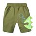 gvdentm Toddler Soccer Shorts Toddler Boys Summer Shorts with Drawstring Casual Pull-On Active Sports Shorts A C