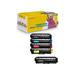 HYYYYH Cartridge Replacement Compatible with TN221 TN225 (2 Black 1 Cyan 1 Yellow 1 Magenta 5-pack) (TN221 2xB and TN225 1xCYM)