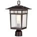 Nuvo Lighting - Cove Neck - 1 Light Large Outdoor Post Lantern In Craftsman