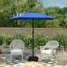 Abble Outdoor 9ft Patio Umbrella with Crank and Tilt - Blue