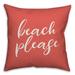 Creative Products Come and Sit With Me Mint 16x16 Indoor / Outdoor Pillow