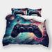 Home Bedclothes Game Theme Bedding Suit 2/3pcs Duvet Cover Pillowcase Bedroom Decor Full (80 x90 )