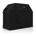 Bomrokson Home Burner Gas Grill Cover Heavy Duty Fits Most Brands of Grill-600D Waterproof BBQ Grill Cover + Storage Bag (UV & Dust & Water Resistant Weather Resistant Rip Resistant-Black (58-1)