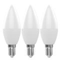 Pristin LED bulb 5w E14 Dimmable Compatible With Voice E14 Dimmable App Wifi Smart App Remote Compatible Candle 5w E14 (3 Smart +w+c Led