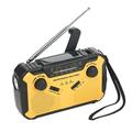 OWSOO radio set AM WB Radio Solar Hand Crank USB Output 3.5mm SOS Alarm 2500mAh Battery USB Output Solar Hand Radio Solar Hand Crank Radio Crank Radio LED Alarm 2500mAh Battery