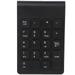 Mini Keyboard USB Powered Numeric Keyboard Practical Numeric Keypad for Notebook Computer (Black)