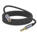 3.28FT/1Meter 3.5mm Extension Cable Male to Female Stereo Audio Cord Extension Cable Nylon Braided Compatible