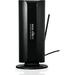 MS80-PRO Amplified Indoor Adjustable TV Antenna - Signal Booster up to 75 Miles - Table Top or Wall