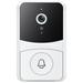 Outoloxit Smart Doorbell Smart Wireless Remote Video Doorbell Intelligent Visual Doorbell Home HD Night Vision Wifi Security Door Doorbell