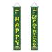 Couplets Decorated Curtain Banners Decorated Porches Hung Welcome Signs For Family Holiday Parties