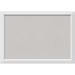 Grey Cork Board For Wall (40 X 28) Bulletin Board Blanco White White Wood Frame Large Cork Board For Office Modern Corkboard For Wall Pin Board From