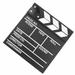 Black Wooden Clapper Board Photo Props Film Movie Clapperboard Kids Role Playing Toy