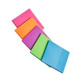 5 Pcs Office Transparent Note Memos for School Post Stickers Post-note Student Sticky Notes