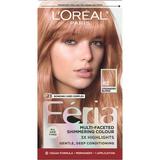 L Oreal Paris Feria Shimmering Permanent Hair Color 82 Strawberry Blonde (Light Rose Blonde) 1 Kit