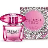 4 Pack - Bright Crystal Absolu By Versace Eau de Perfume Spray For Women 3 oz
