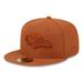 Men's New Era Brown Baltimore Ravens Color Pack 59FIFTY Fitted Hat