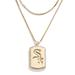 WEAR by Erin Andrews x Baublebar Chicago White Sox Dog Tag Necklace